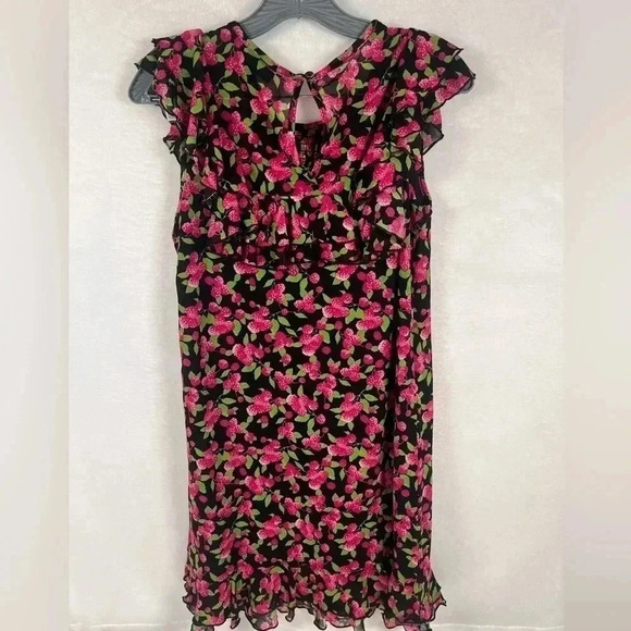 ModCloth Jam Packed on the Prairie Raspberry Dress - Picture 3 of 9